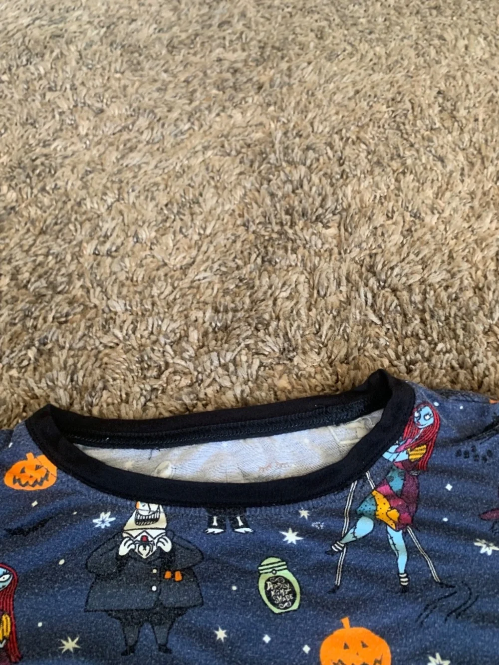 Disney Little Sleepies Spooky Nightmare before Christmas Bamboo Pajamas Sz.5/6